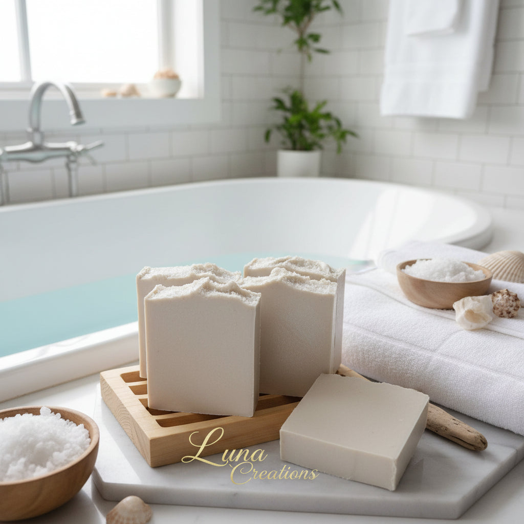 Sea salt soap